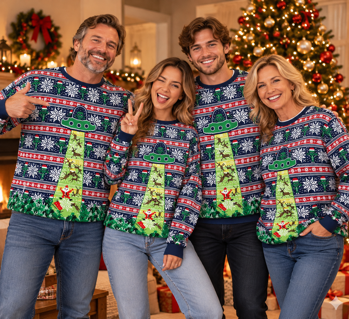 Men's Funny Christmas Sweatshirt