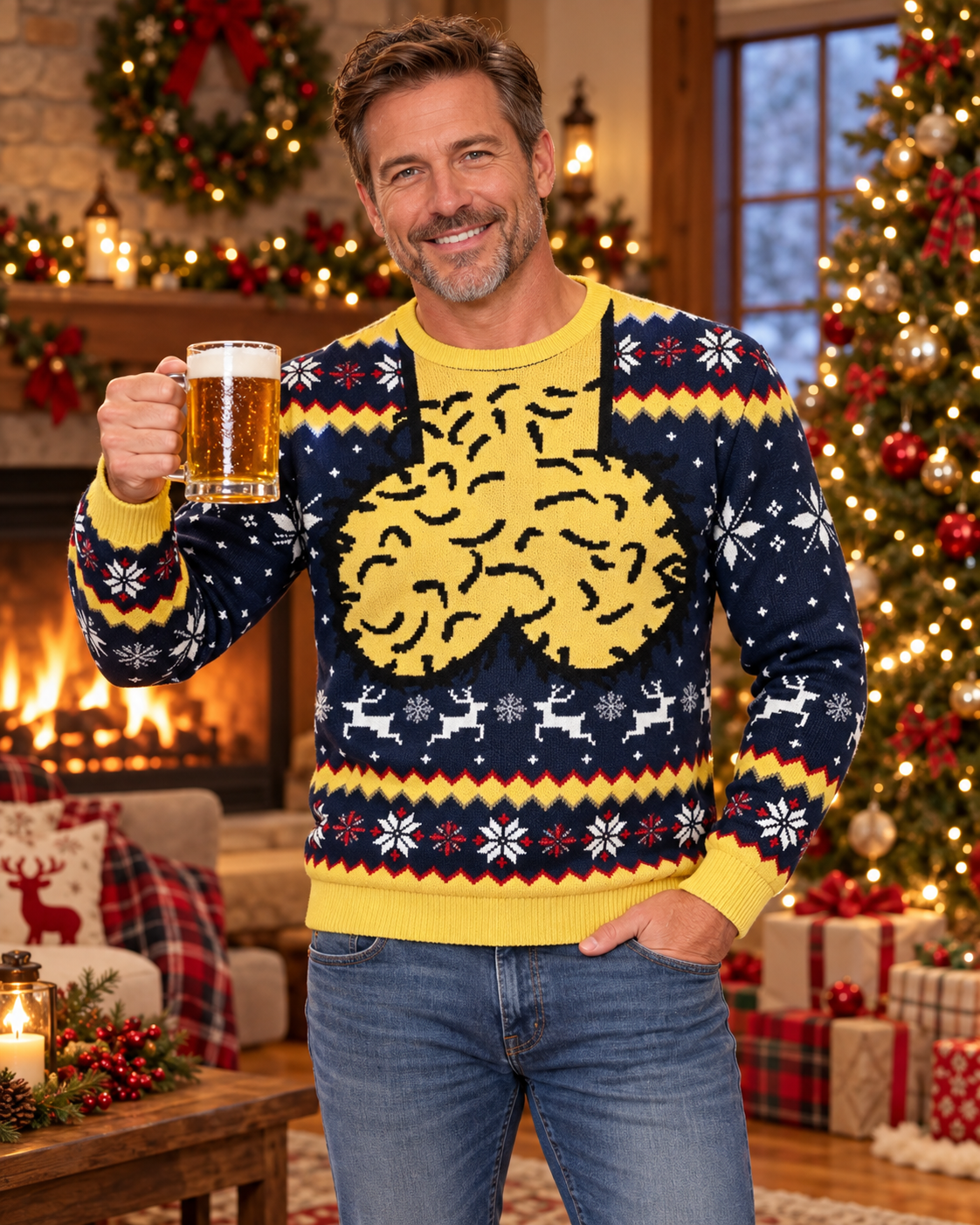 Men's Funny Ugly Christmas Sweater