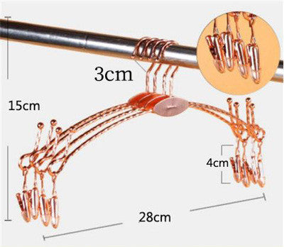 Women Underwear Hangers Women Lingerie Hangers Bra&brief Sets Metal Hangers Clothes Hanger