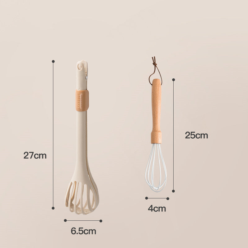 Wuming Egg Beater, Egg Folder, Egg Stirrer, Egg Catcher, Household Kitchen Noodle Shaker, Cream Clipper, Baking Tool