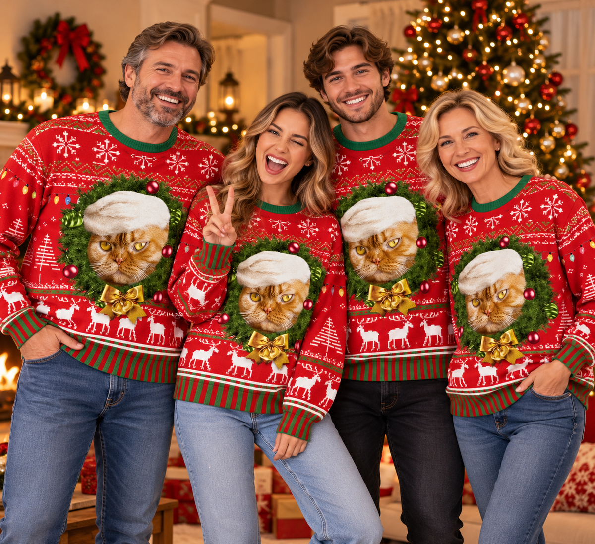 Men's Funny Christmas Sweatshirt