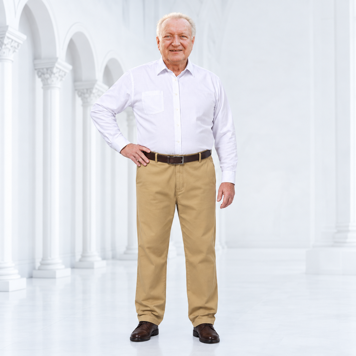 Men’s Relaxed Fit Casual Trousers