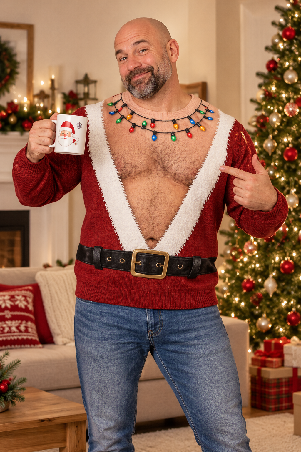 Men's Funny Ugly Christmas Sweater