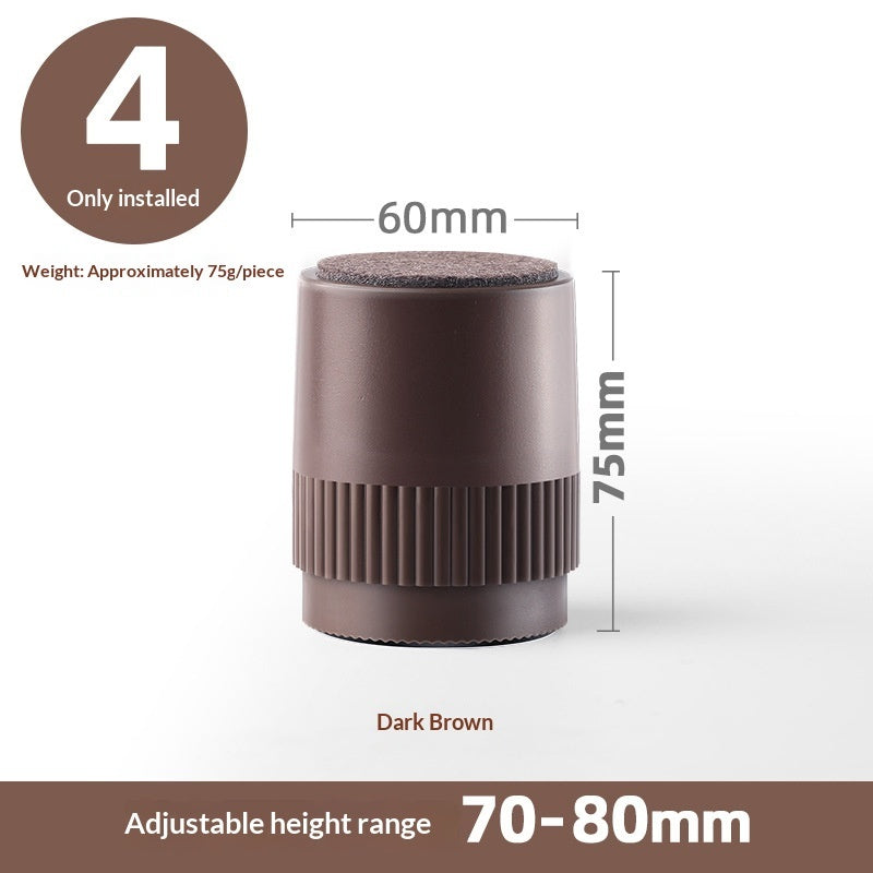 Furniture Bed Legs Sofa Table Corner Risers Adjustable Table Foot Pads