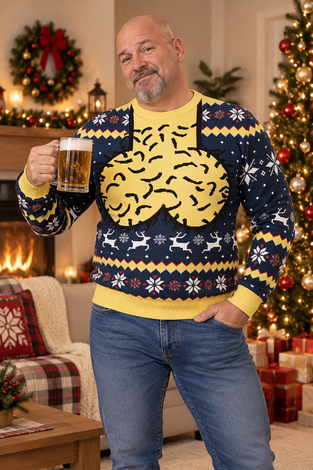 Men's Funny Ugly Christmas Sweater