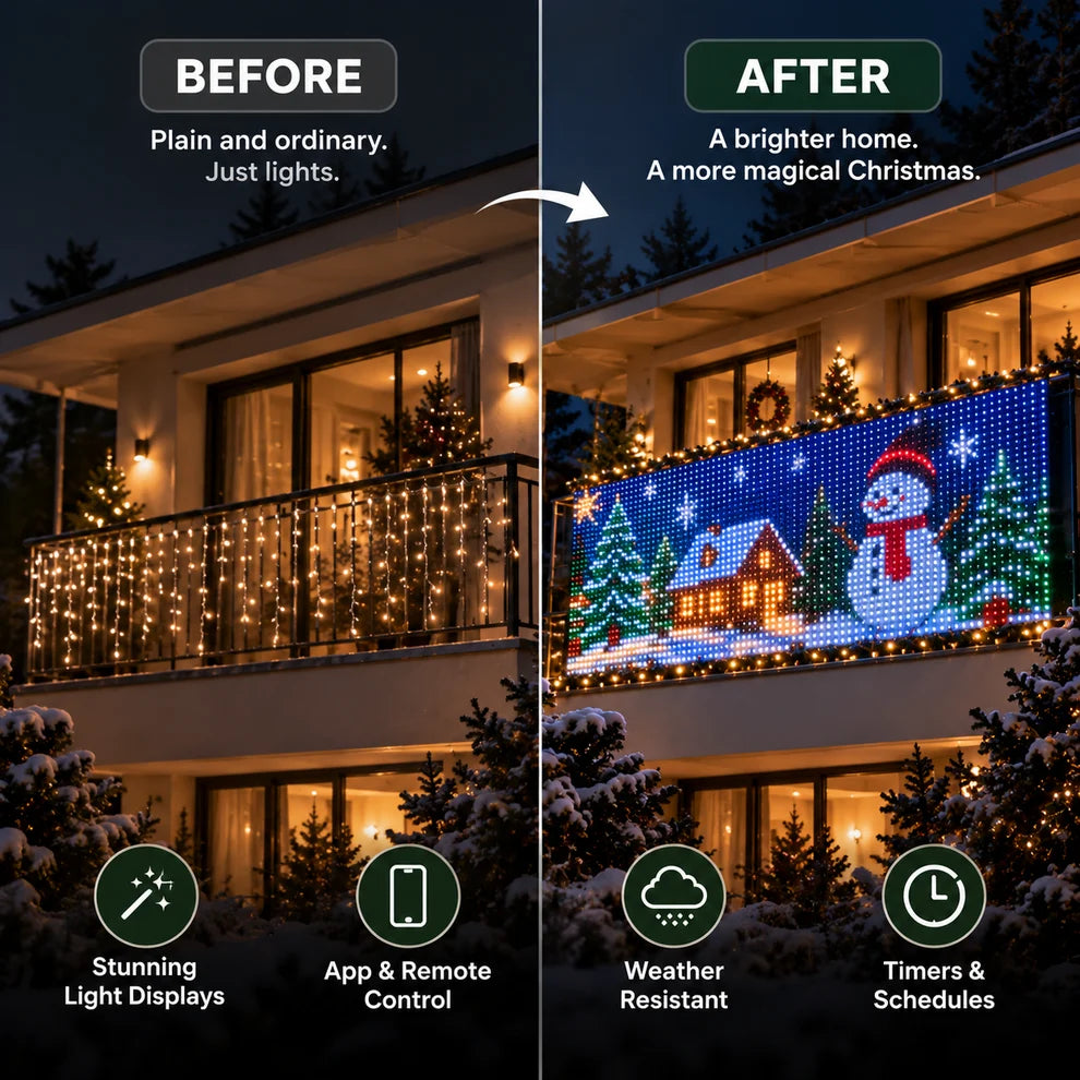Christmas Decorative LED Curtain Lights