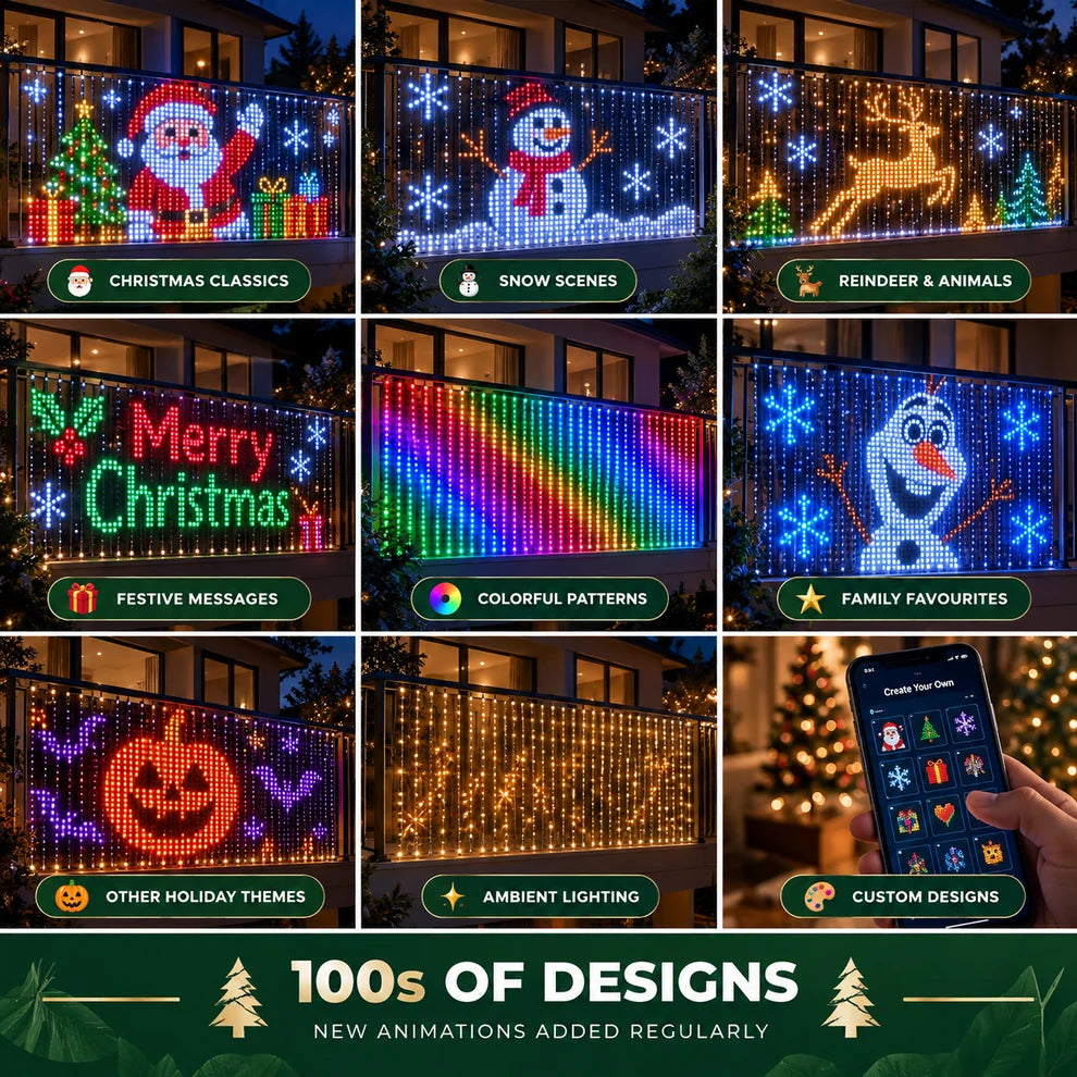 Christmas Decorative LED Curtain Lights
