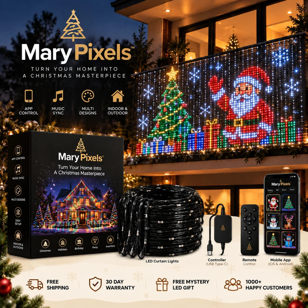 Christmas Decorative LED Curtain Lights