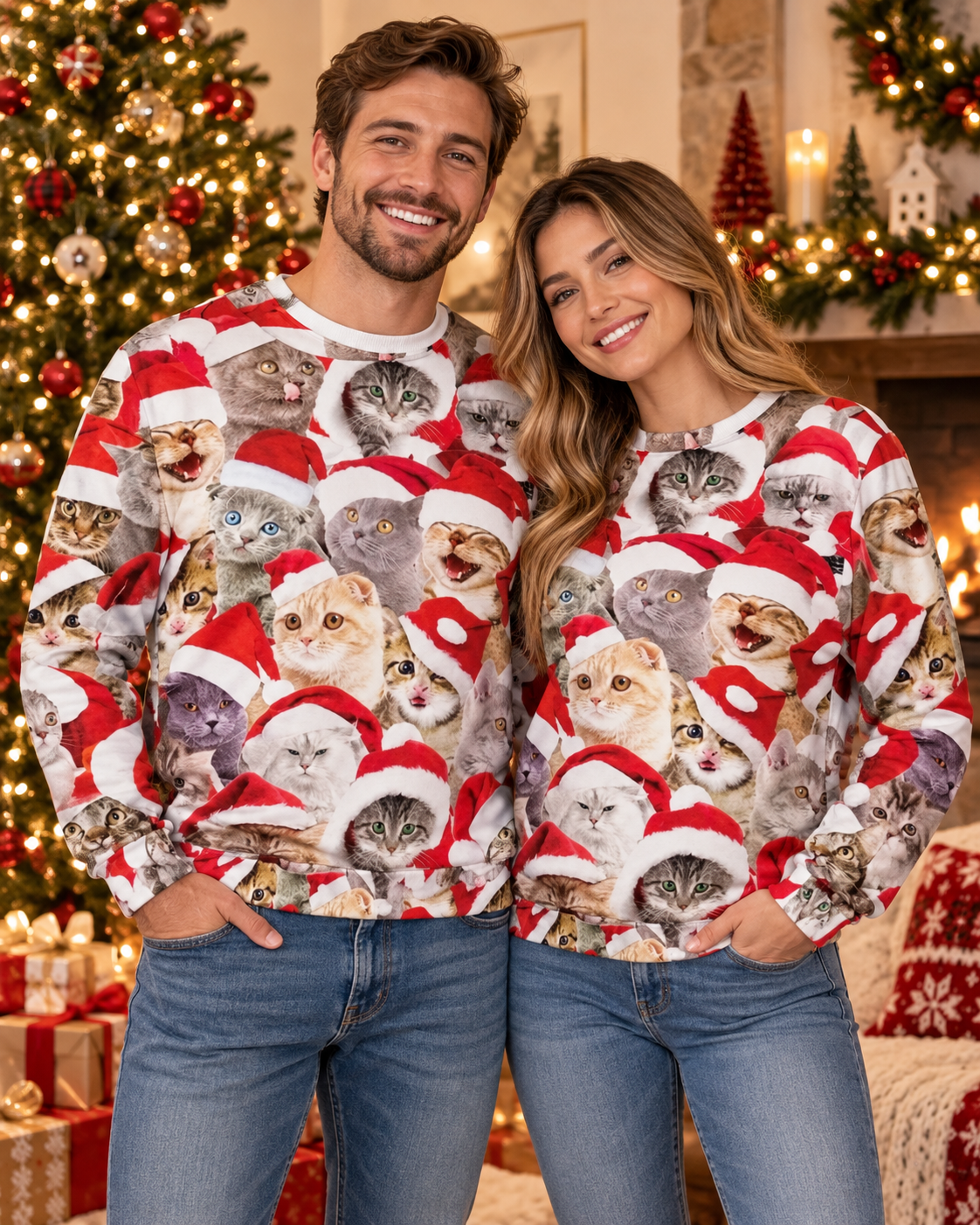 Men's Funny Christmas Sweatshirt