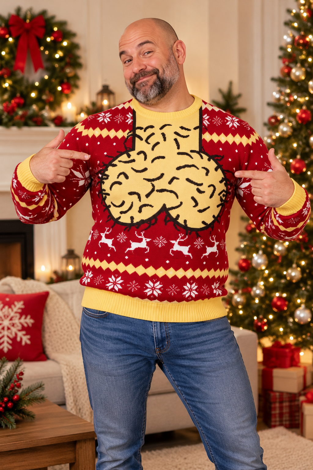 Men's Funny Ugly Christmas Sweater