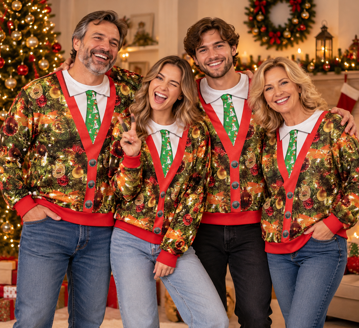 Men's Funny Christmas Sweatshirt
