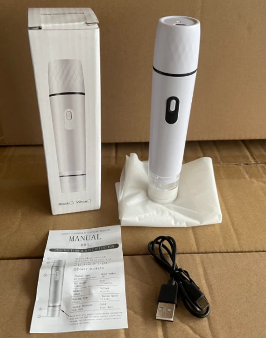 Vacuum Sealing Machine Mini Handheld Vacuum Stick Food Preservation Buggy Bag Electric Vacuum Machine